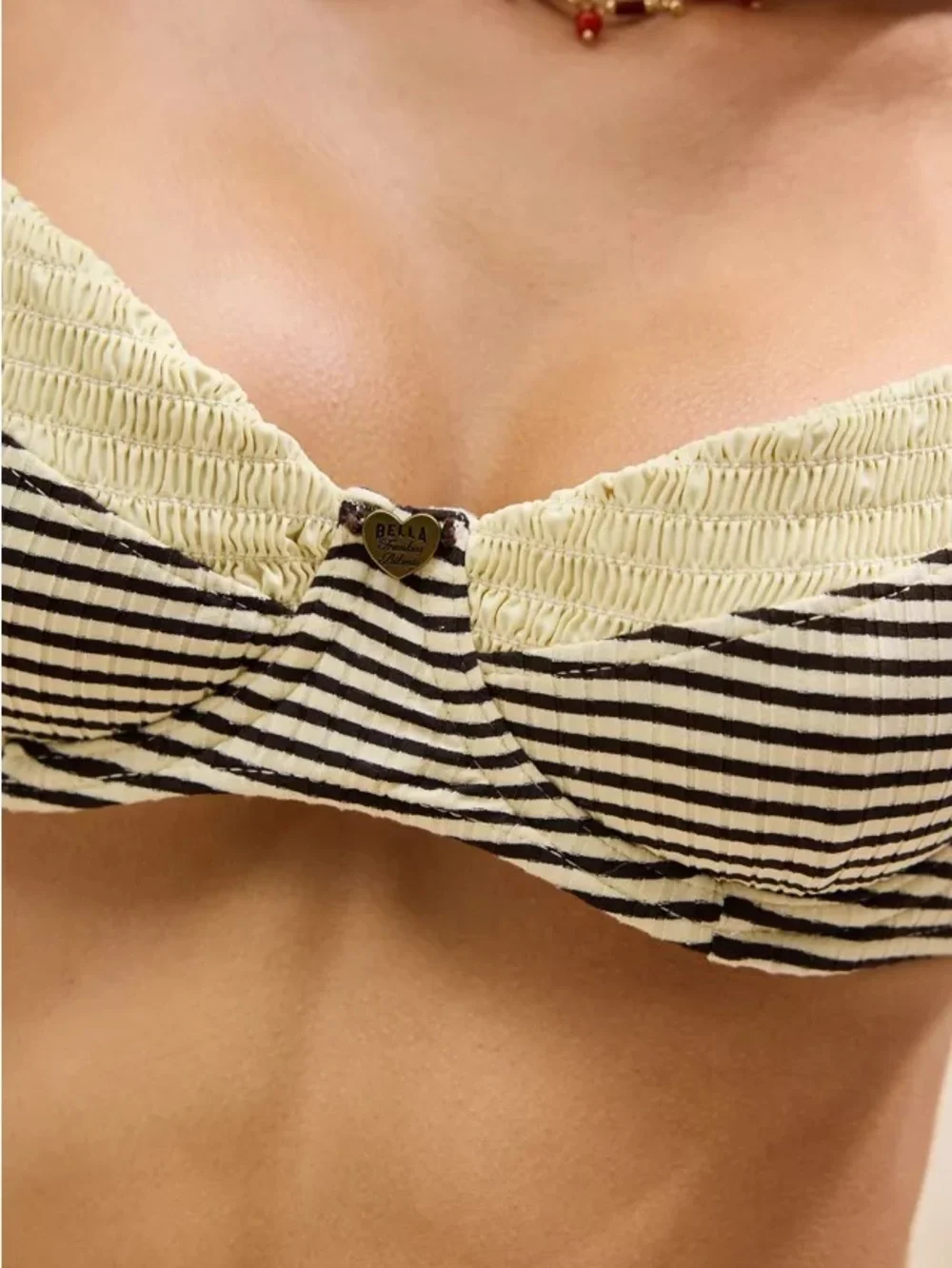 Frankies Bikinis X Bella Hadid Jolene Underwire Bikini Top XXL NWT
